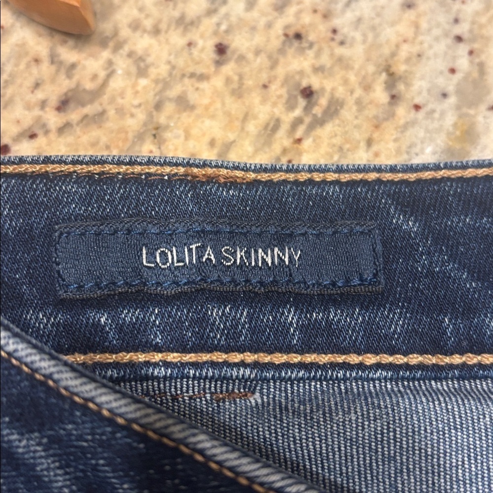 Lucky Brand Dark Blue Skinny Jeans. They are Lolita Skinny Jeans - Picture 7 of 16